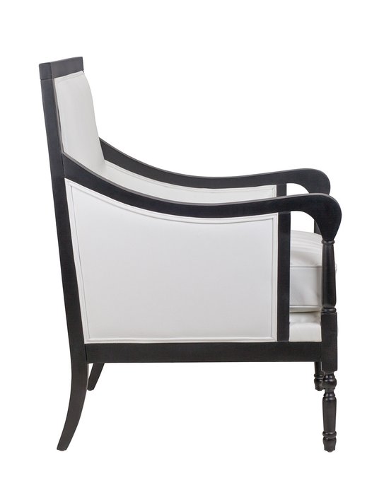 Кресло Colin белого цвета - лучшие Интерьерные кресла в INMYROOM