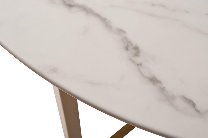 Обеденный стол Pearl со столешницей из мрамора - купить Обеденные столы по цене 61200.0
