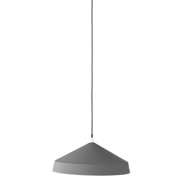 Подвесной светильник Plate серого цвета