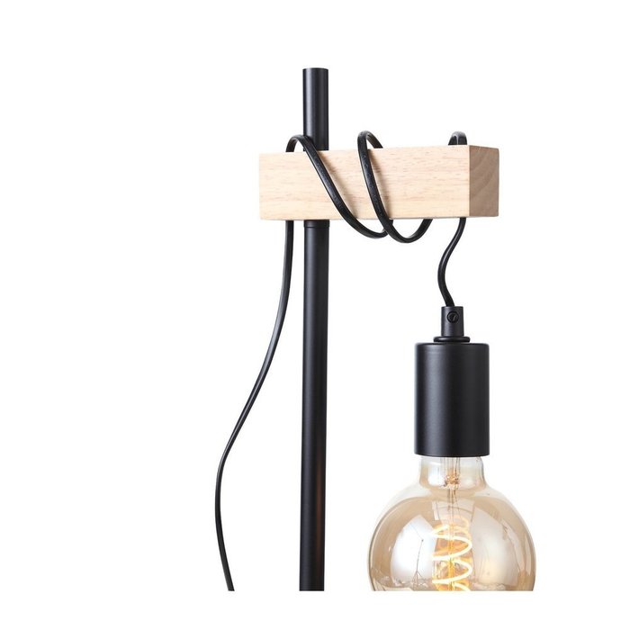  Настольная лампа Bagetti черного цвета - купить Настольные лампы по цене 5790.0