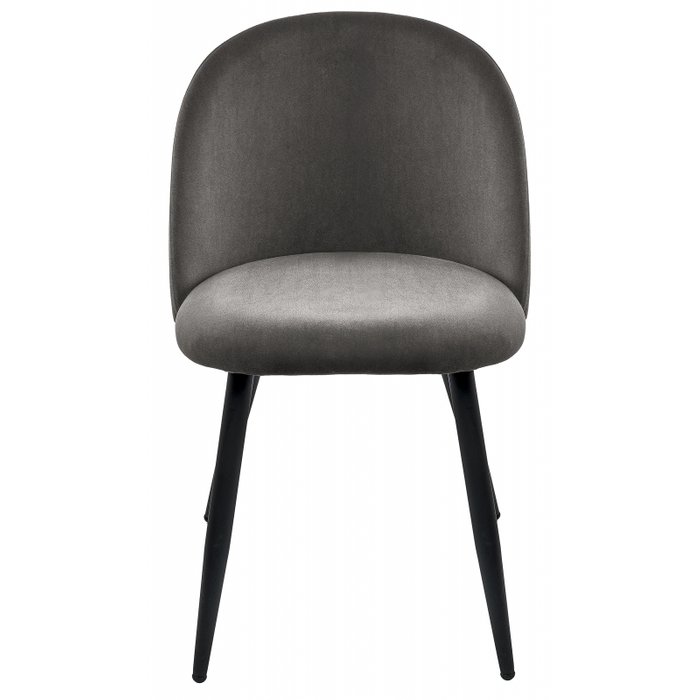 Обеденный стул Vels темно-серого цвета - купить Обеденные стулья по цене 4240.0