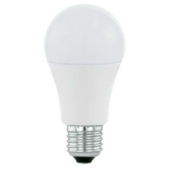 Светодиодная лампа 220V A60 E27 10W 806Lm 4000K белого цвета