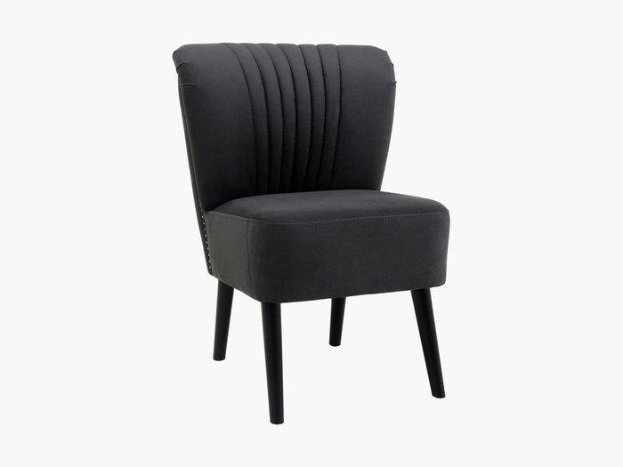 Кресло Barbara черного цвета
