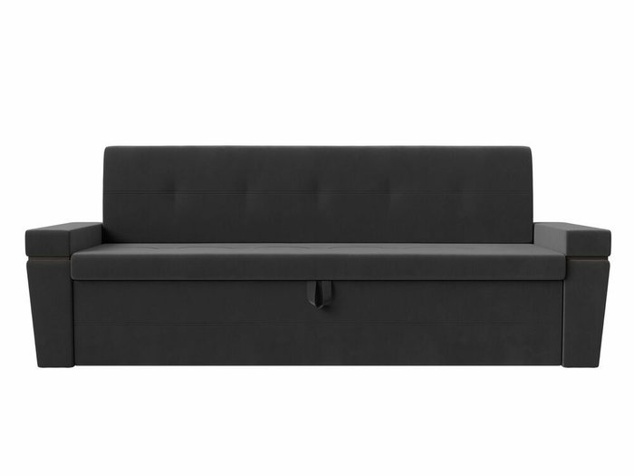Прямой диван-кровать Деметра серого цвета - купить Прямые диваны по цене 37999.0