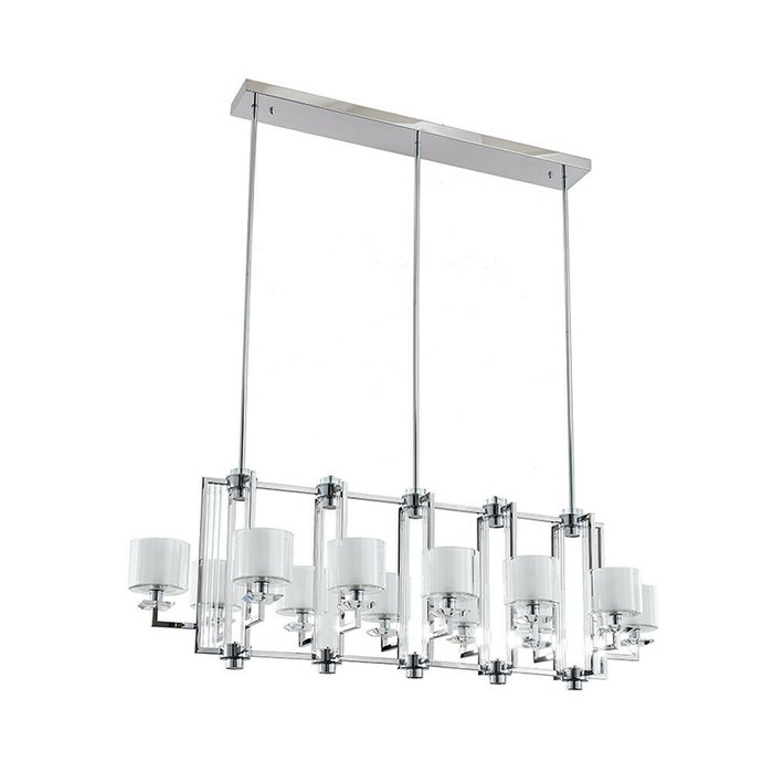 Подвесная люстра Newport 4408+4/S chrome М0064710 Подвесная люстра Newport 4408+4/S chrome М0064710