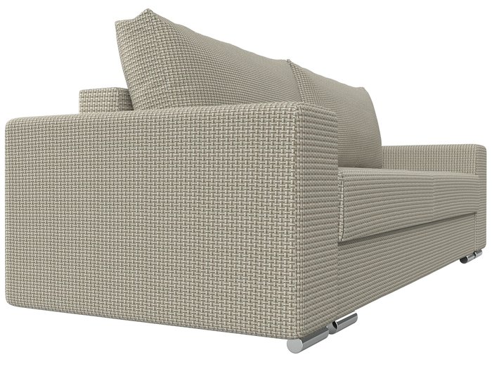 Прямой диван-кровать Дрезден серо-бежевого цвета - лучшие Прямые диваны в INMYROOM