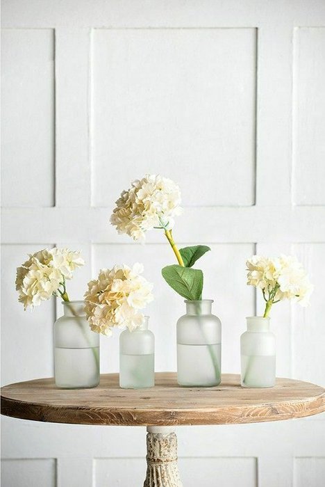 Растение декоративное Гортензия белого цвета - купить Декоративные цветы по цене 800.0