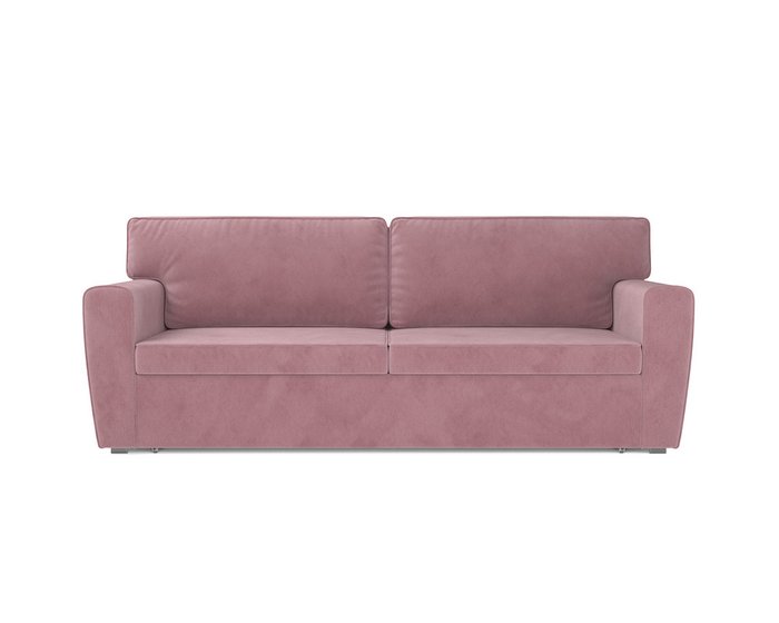 Прямой диван-кровать Оскар пудрового цвета - купить Прямые диваны по цене 34090.0