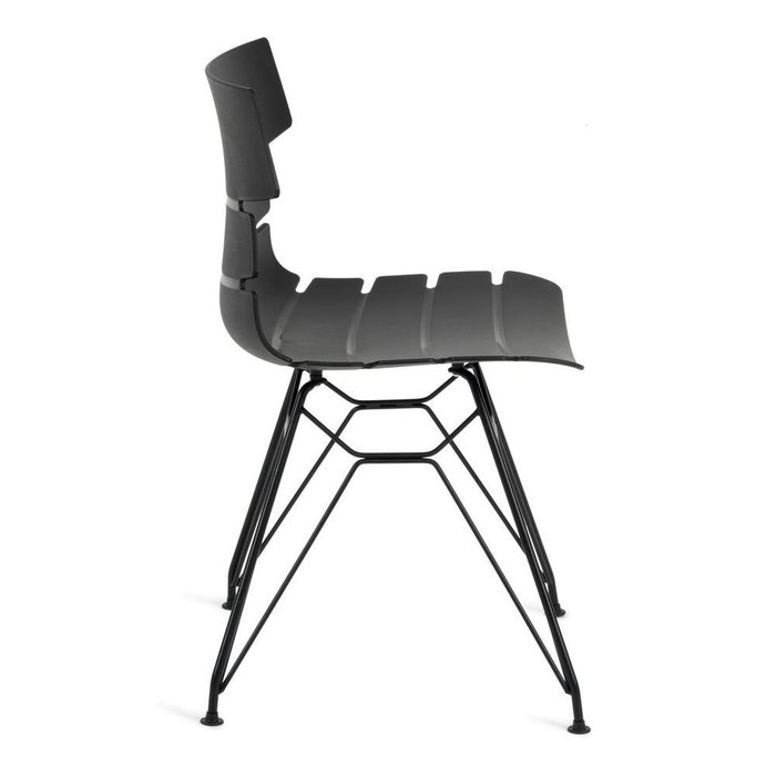 Набор из четырех стульев Hansen черного цвета - лучшие Обеденные стулья в INMYROOM
