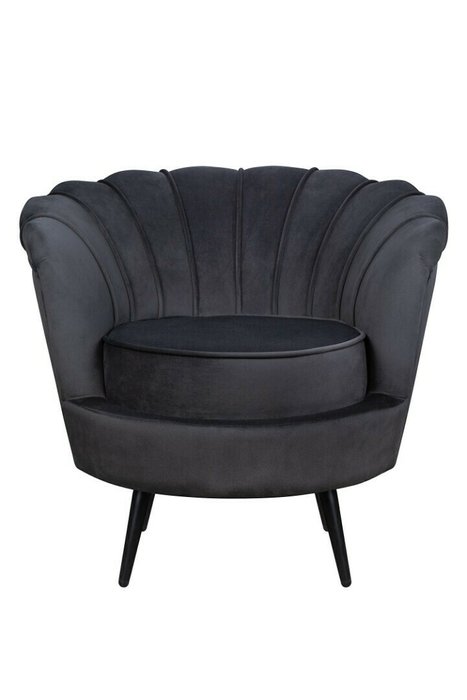 Кресло Pearl черного цвета - купить Интерьерные кресла по цене 22000