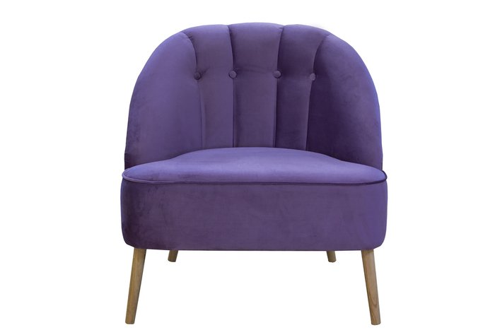 Кресло Tinaho с фиолетовой обивкой - купить Интерьерные кресла по цене 30420.0
