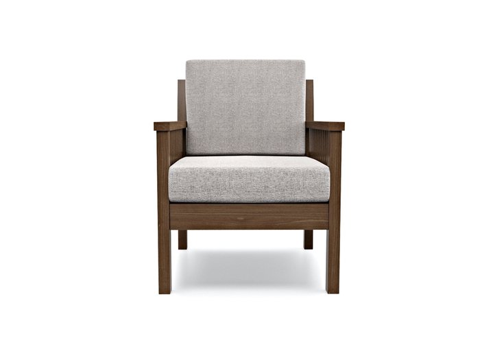 Кресло Норман серого цвета - купить Интерьерные кресла по цене 21990.0