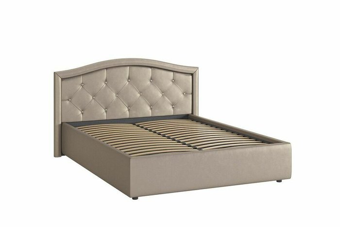 Кровать Верона 140х200 бронзового цвета без подъемного механизма - купить Кровати для спальни по цене 30280.0