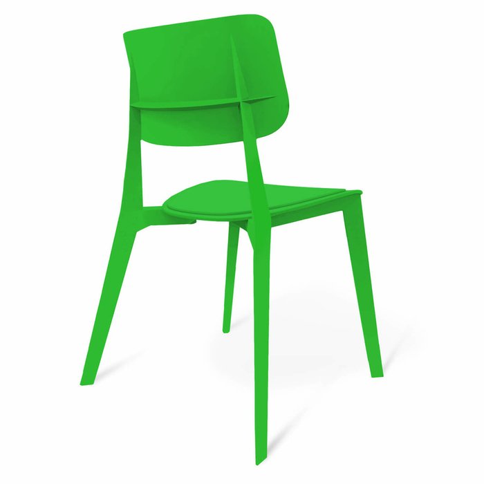 Стул Manfred зеленого цвета - лучшие Обеденные стулья в INMYROOM