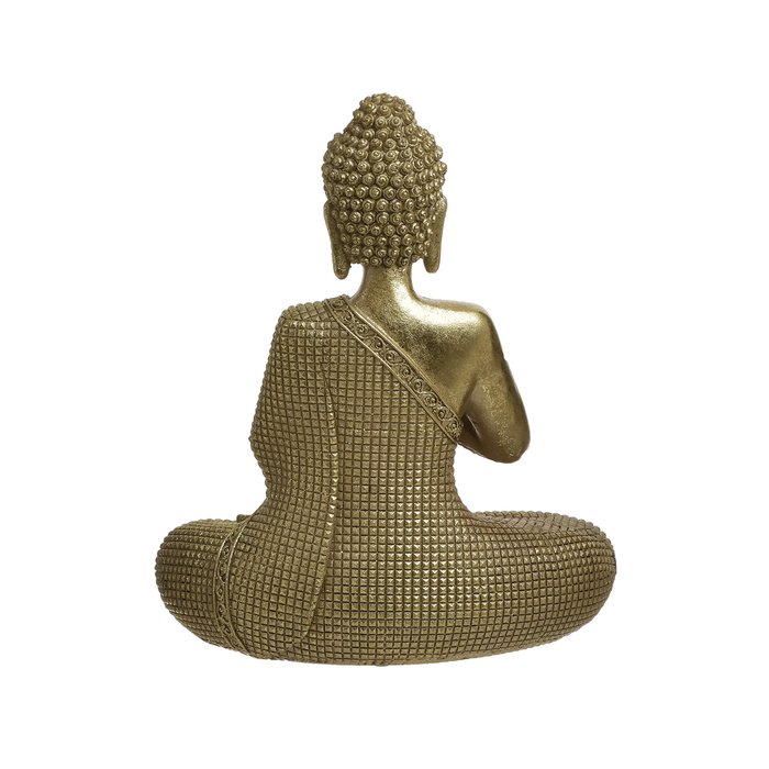 Декор настольный Buddha золотого цвета - купить Фигуры и статуэтки по цене 8860.0