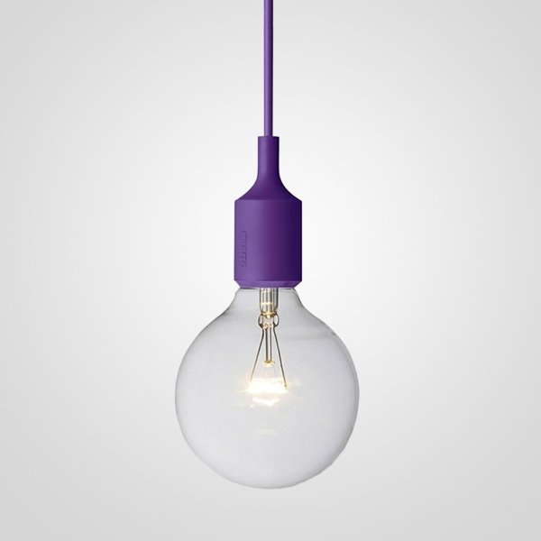 Подвесной светильник Muuto фиолетового цвета