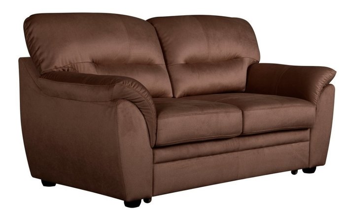 Диван-кровать Атлантик Tudor Dimrose темно-коричневого цвета - купить Прямые диваны по цене 38899.0