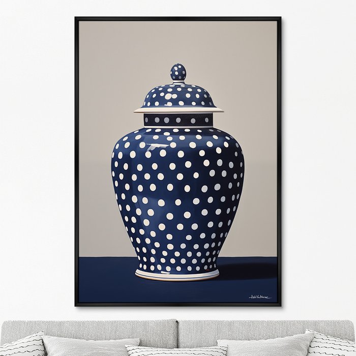 Репродукция картины Porcelain vase No 2, 2024г. - купить Картины по цене 24999.0 Репродукция картины Porcelain vase No 2, 2024г. - купить Картины по цене 24999.0