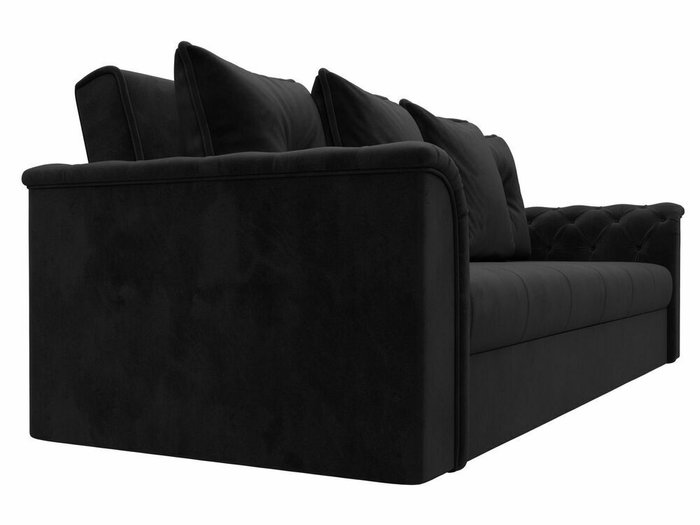 Диван-кровать Сиеста черного цвета - лучшие Прямые диваны в INMYROOM