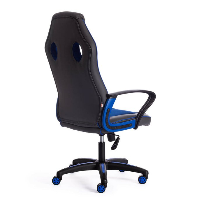 Кресло офисное Racer серо-синего цвета - лучшие Офисные кресла в INMYROOM