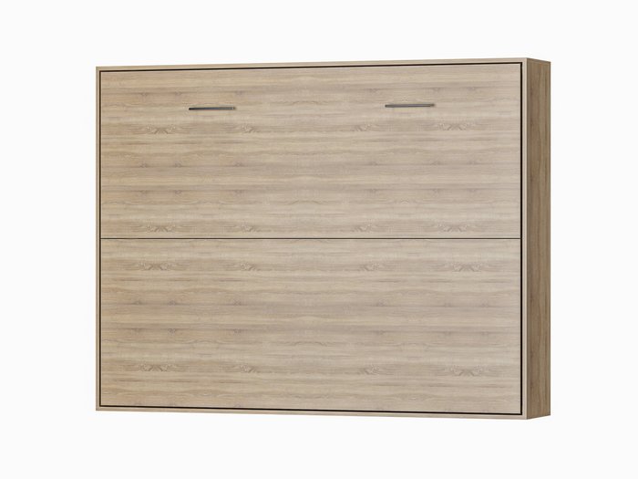 Шкаф-кровать Strada 160х200 бежевого цвета - купить Кровати для спальни по цене 56990.0 Шкаф-кровать Strada 160х200 бежевого цвета - купить Кровати для спальни по цене 56990.0