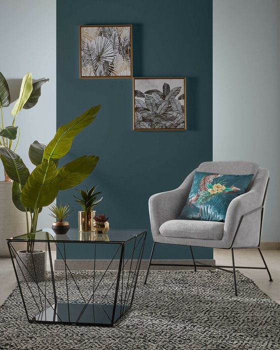 Кресло Brida светло-серого цвета - купить Интерьерные кресла по цене 76990.0