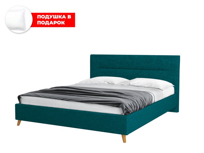 Кровать Briva 120х200 темно-зеленого цвета с подъемным механизмом
