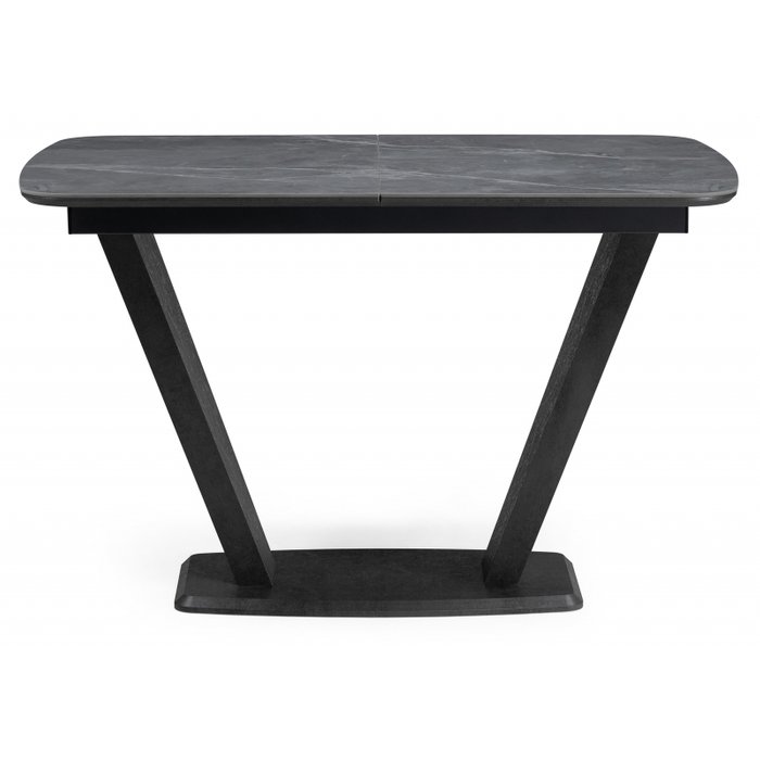 Раздвижной обеденный стол Петир 120х80 серого цвета - купить Обеденные столы по цене 35890.0