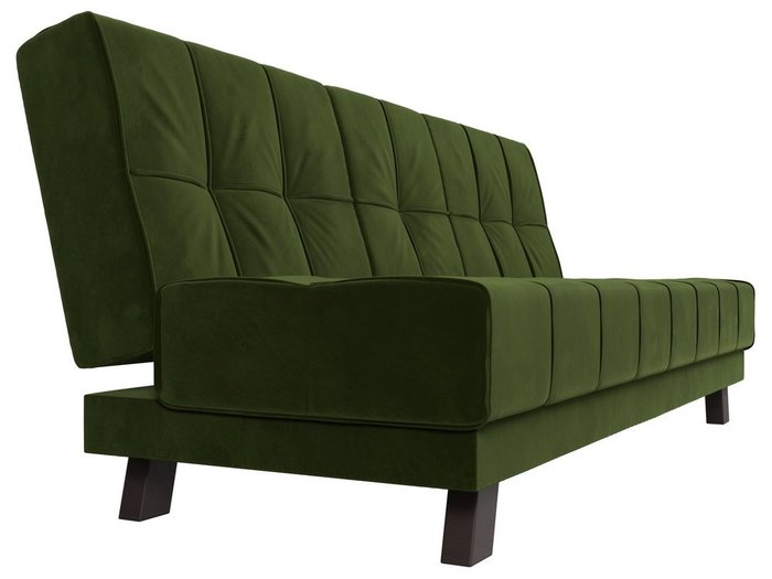 Прямой диван-кровать Винсент зеленого цвета - лучшие Прямые диваны в INMYROOM