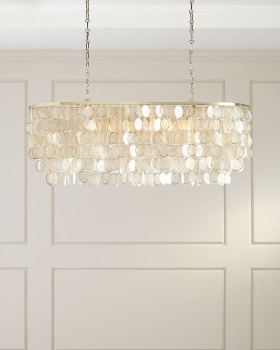 Золотая линейная люстра "Агата" Золотая линейная люстра "Агата"