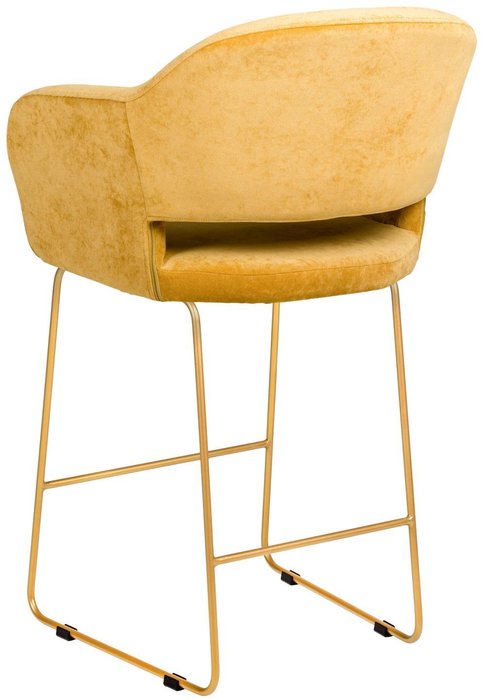Барный стул Oscar желтого цвета - лучшие Барные стулья в INMYROOM