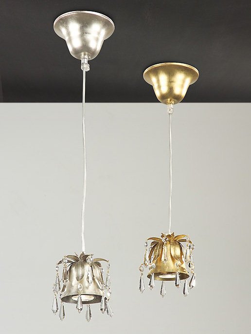 Подвесной светильник Lucienne Monique из металла серебряного цвета - купить Подвесные светильники по цене 14510.0