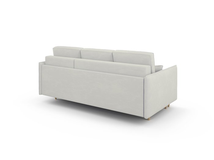 Угловой диван-кровать Дрезден светло-серого цвета - купить Угловые диваны по цене 108000.0