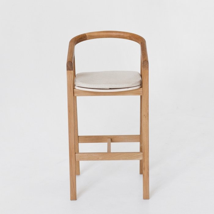 Барный стул Эрго коричневого цвета - купить Барные стулья по цене 21500.0