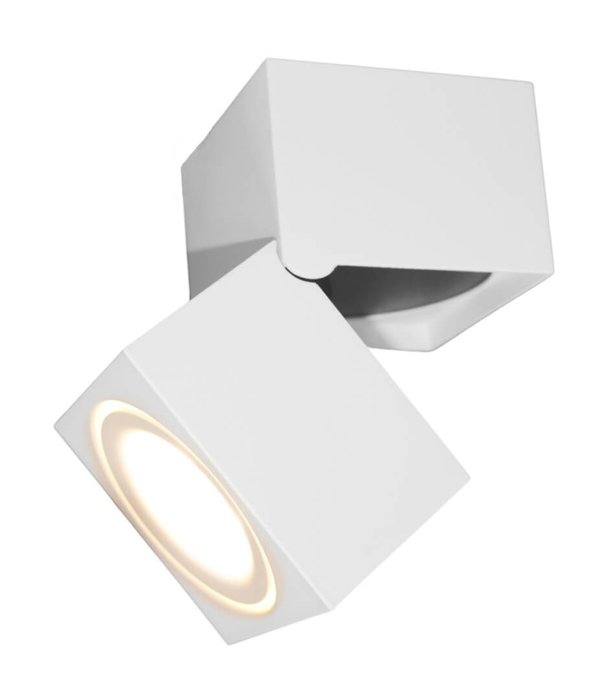 Накладной светильник Edford белого цвета - лучшие Накладные споты в INMYROOM
