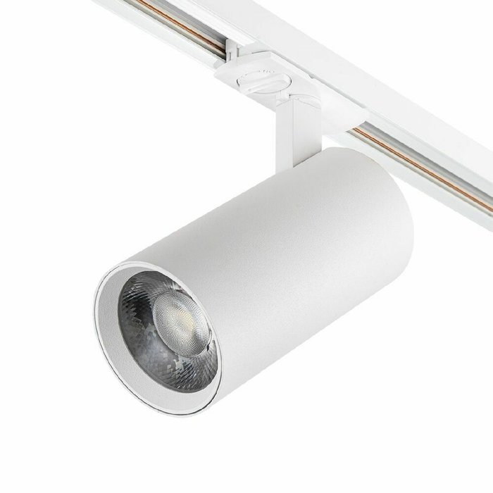 Трековый однофазный светильник Escada 20002TRA/01LED SWH - купить Трековые светильники по цене 1450.0 Трековый однофазный светильник Escada 20002TRA/01LED SWH - купить Трековые светильники по цене 1450.0