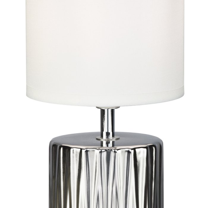 Настольный светильник Escada 10195/L E14*40W Silver ELEKTRA - купить Настольные лампы по цене 2200.0