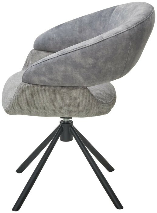 Стул Ember вращающийся серого цвета - купить Обеденные стулья по цене 16000.0