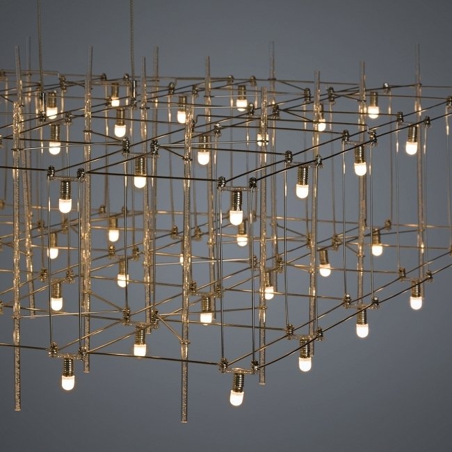 Потолочный светильник Erminia с LED лампочками - лучшие Подвесные светильники в INMYROOM