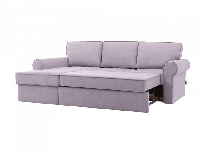 Угловой диван-кровать Murom лилового цвета - лучшие Угловые диваны в INMYROOM