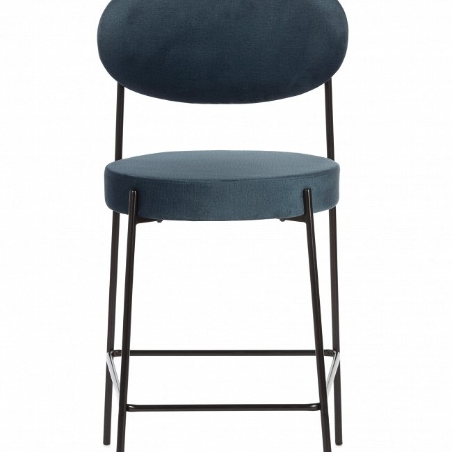 Полубарный стул Arbol синего цвета - лучшие Барные стулья в INMYROOM