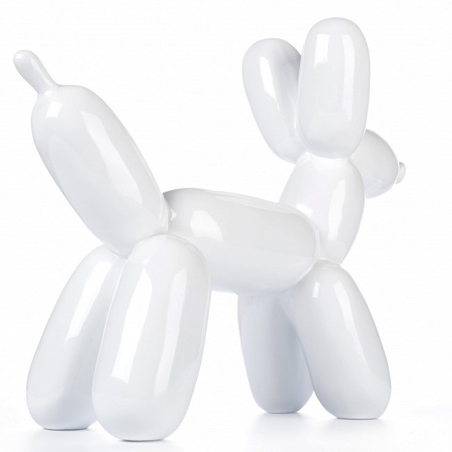 Статуэтка Balloon Dog белого цвета - купить Фигуры и статуэтки по цене 8023.0
