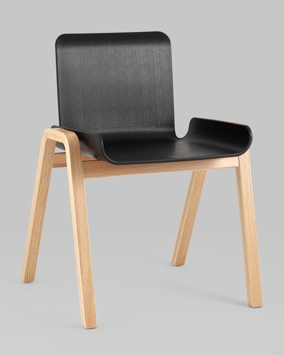 Стул Harbour черно-бежевого цвета - купить Обеденные стулья по цене 9190.0