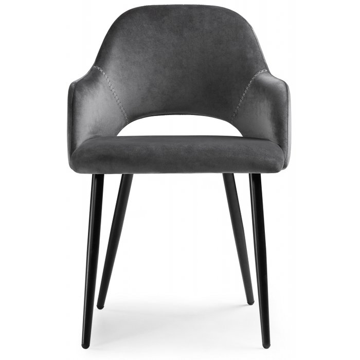 Стул Konor черно-серого цвета - купить Обеденные стулья по цене 8950.0