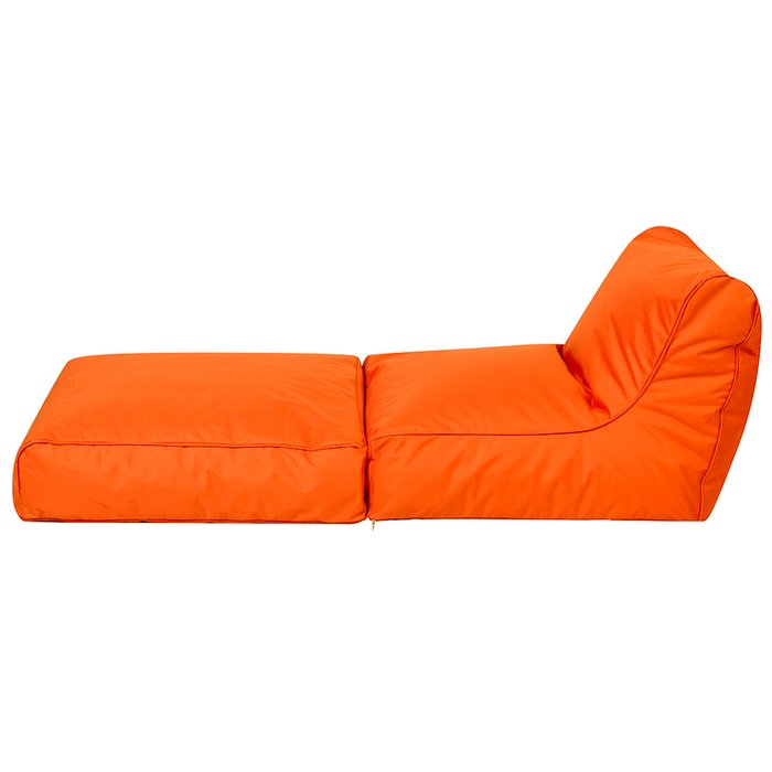 Раскладное кресло-лежак оранжевого цвета - лучшие Бескаркасная мебель в INMYROOM