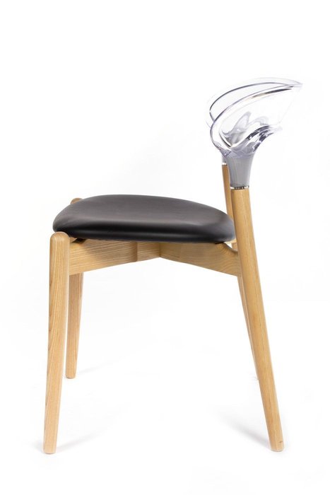 Стул Christoff c прозрачной спинкой - купить Обеденные стулья по цене 9430.0