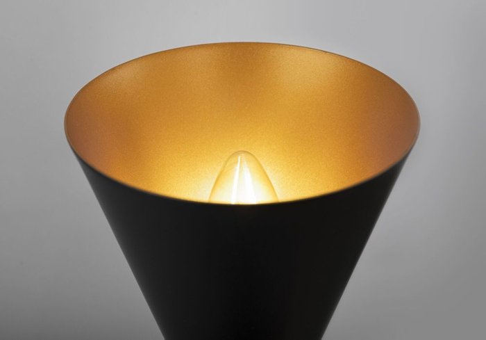 Подвесная люстра Vesper черно-золотого цвета - купить Подвесные люстры по цене 33592.0