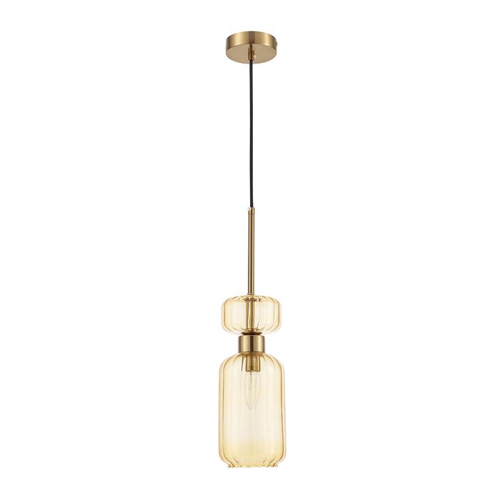 Подвесной светильник Gloss 1141/1S Amber (стекло, цвет янтарный) - купить Подвесные светильники по цене 6700.0 Подвесной светильник Gloss 1141/1S Amber (стекло, цвет янтарный) - купить Подвесные светильники по цене 6700.0