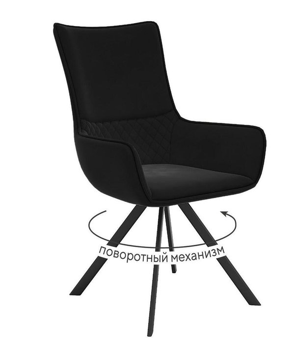 Стул DikLine 289 черного цвета Стул DikLine 289 черного цвета