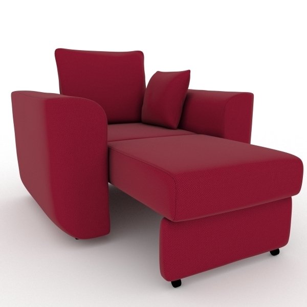 Кресло-кровать Stamford красного цвета - купить Интерьерные кресла по цене 9700.0